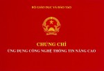 Thông báo lịch thi chứng chỉ Ứng dụng CNTT ngày 05/05/2019