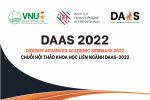 DAAS 2022 - Diderot Advanced Academic Seminars