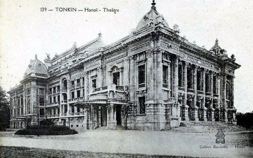Nhà hát lớn Hà Nôi năm 1911 (Nguồn Internet)