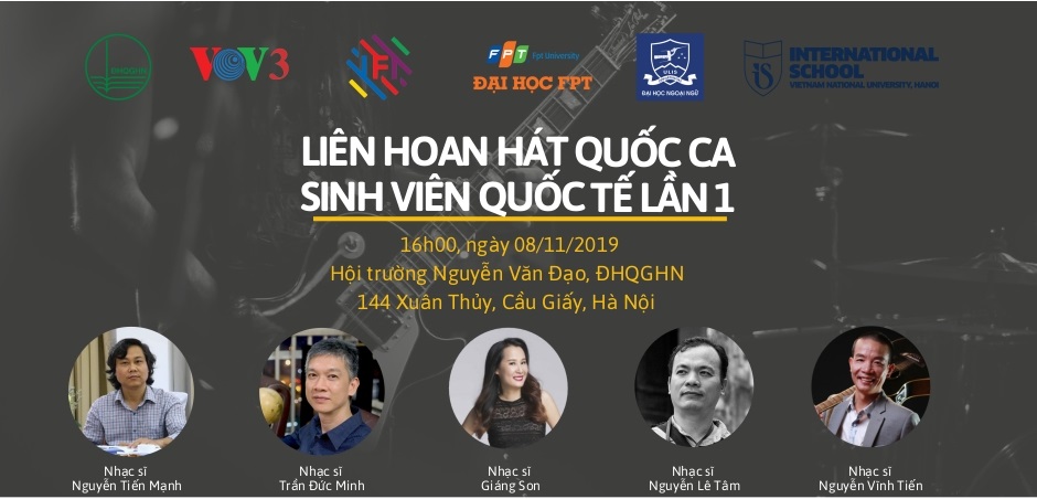 Banner hát quốc ca