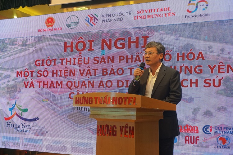 Ông Nguyễn Duy Hưng - Phó Chủ tịch UBND tỉnh Hưng Yên phát biểu tại Hội nghị.