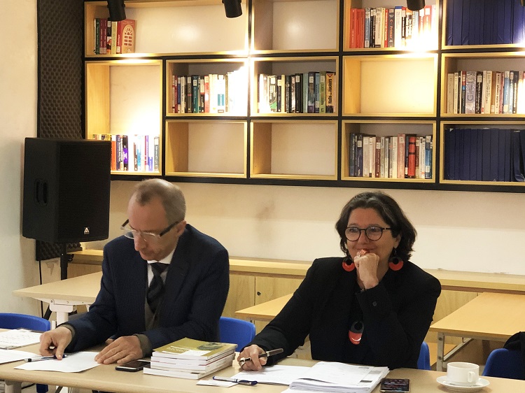 Directeur régional Asie-Pacifique de l’AUF, Prof. Jean-marc Lavest et sa directrice régionale adjointe Mme Hélène Dejoux