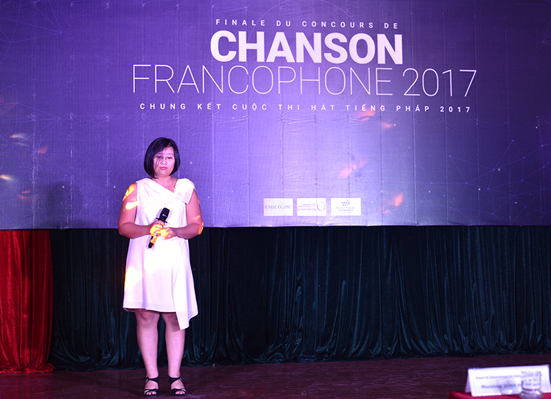 Bài hát đã đi cùng năm tháng 'C'est toi' được thí sinh Nguyễn Trung Mỹ (Hà Nội) thể hiện thành công trong đêm chung kết 'Cuộc thi hát tiếng Pháp 2017'