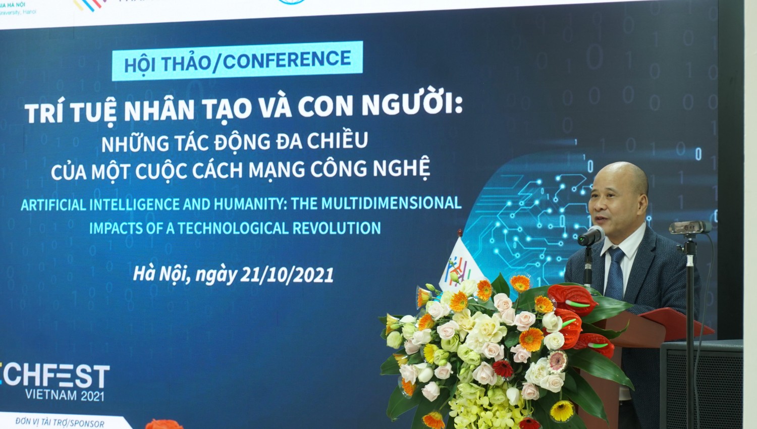 Ông Ngô Tự Lập phát biểu khai mạc Hội thảo