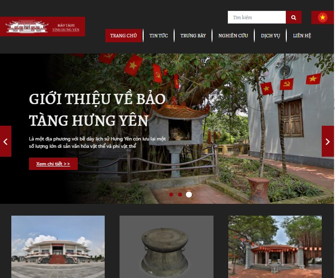 Công trình tham quan ảo Bảo tàng Hưng Yên 